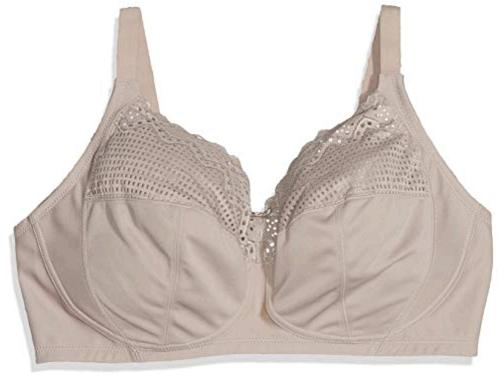 Glamorise Women's Plus Size ComfortLift Support Bra #1103,, Taupe, Size ...