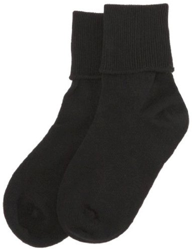 Jefferies Socks Girls' School Uniform Seamless Socks (Pack of, Black ...