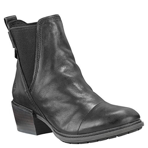 Timberland Women's Sutherlin Bay Chelsea Fashion Boot, Black, Size 7.0 ...