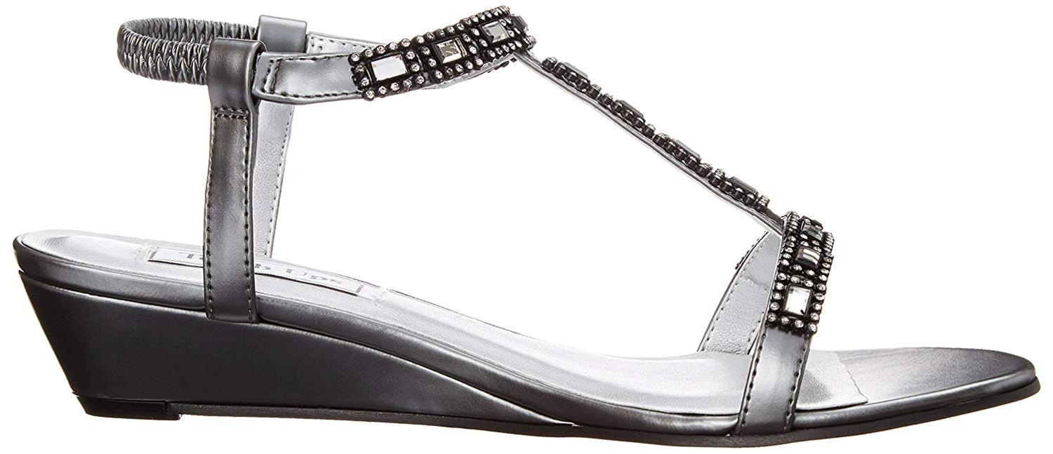 pewter open toe shoes