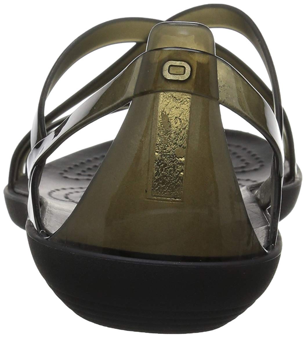 Crocs Women's Isabella Strappy Sandal, Black, Size 4.0 | eBay