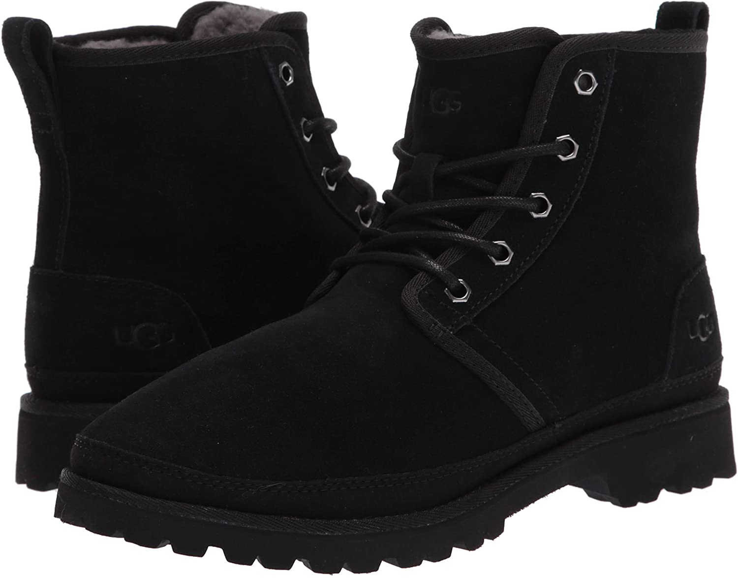 UGG Men's Harkland Boot, Black Tnl, Size 11.0 6JRG eBay