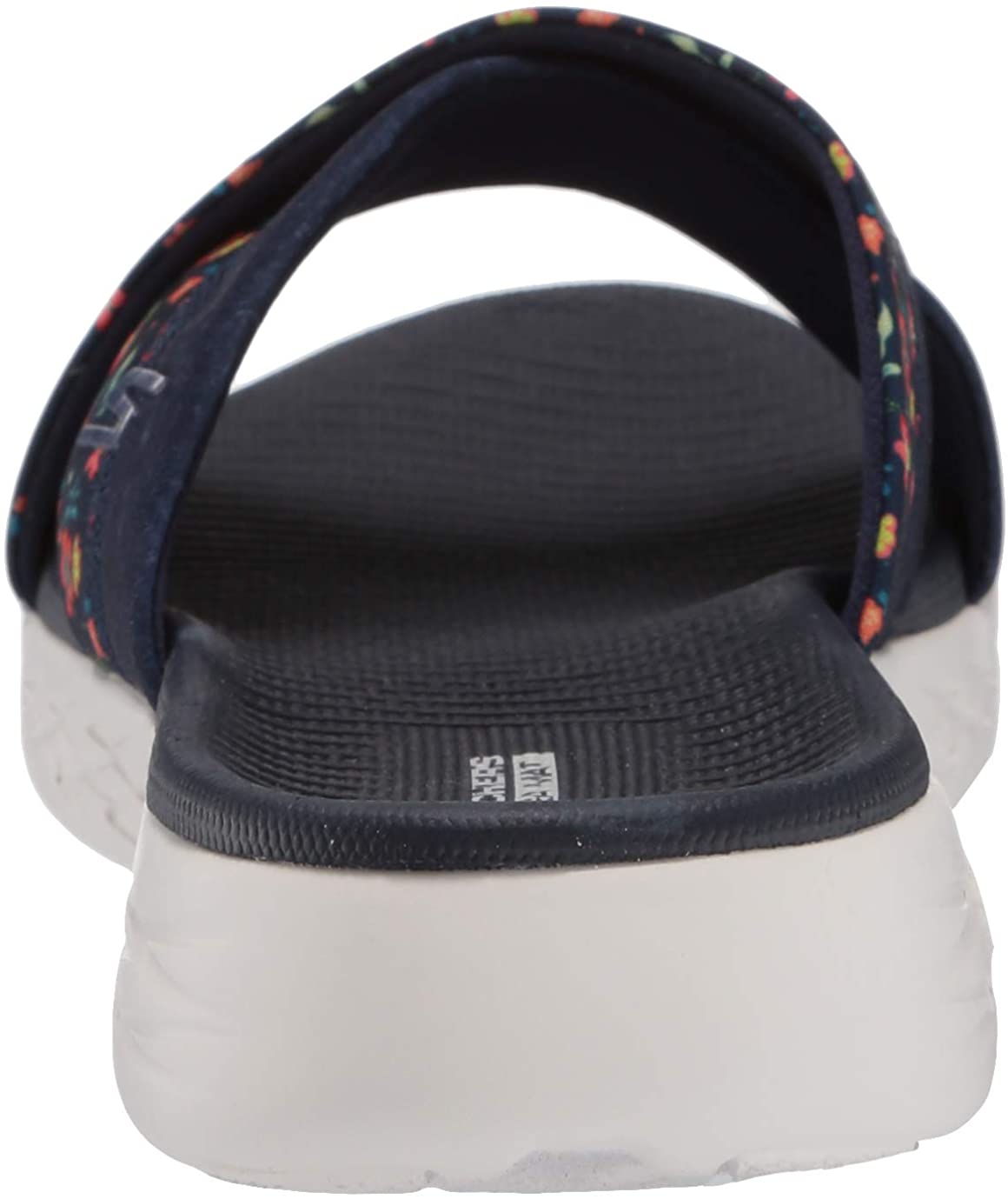 Skechers Women's Shoes 140038 Fabric Open Toe Casual Slide, Navy, Size 7.0 hyHz | eBay