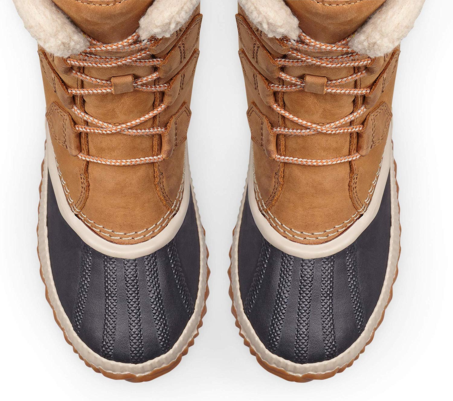sorel women's out n about leather rain snow boot