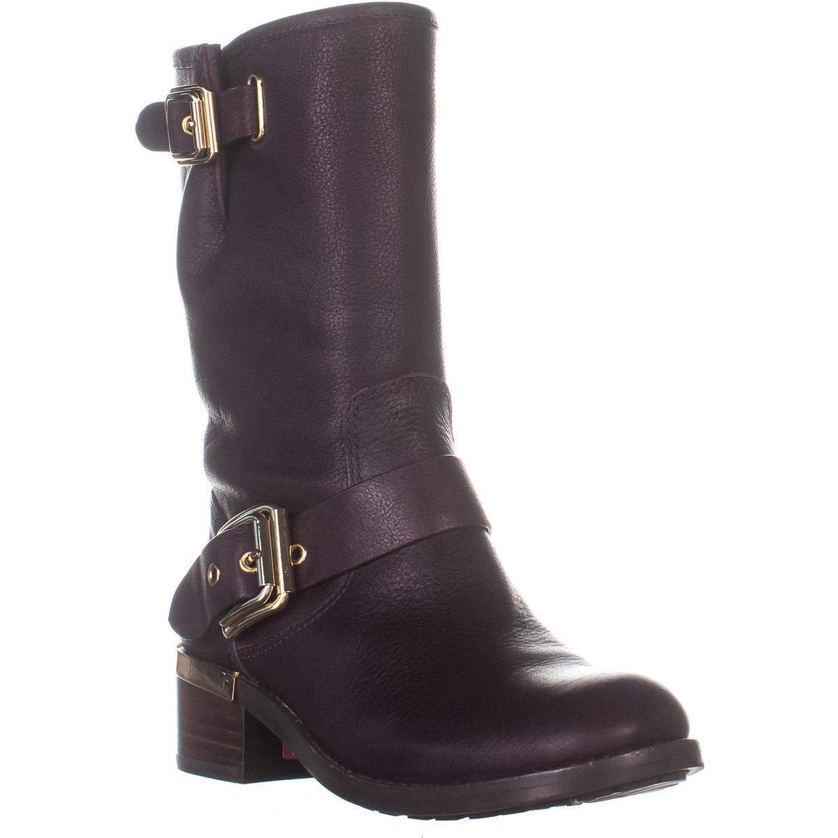 Vince Camuto Women's Windy Motorcycle Boot Dark Wood