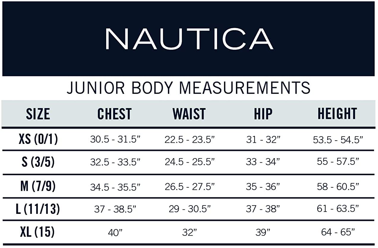 Nautica Junior's Uniform Short Sleeve Performance Polo, White, Size 7.0