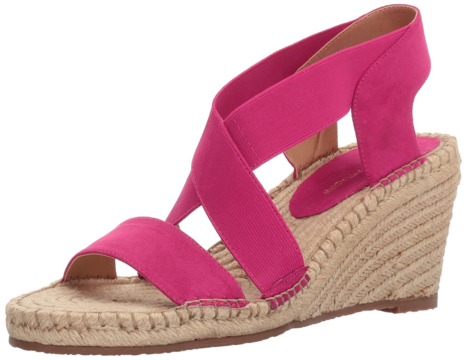 Adrienne Vittadini Footwear Womens Charlene Espadrille Wedge Hotpink Size 70 Adrienne Vittadini Footwear Womens Charlene Espadrille Wedge Hotpink Size 70