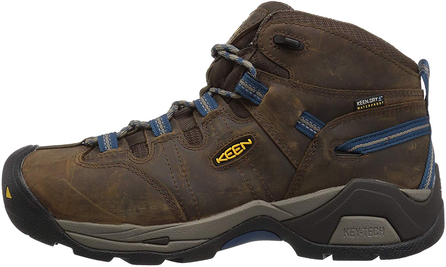 KEEN Utility Mens Detroit XT Waterproof Work Boot, Brown, Size 13.0 ...