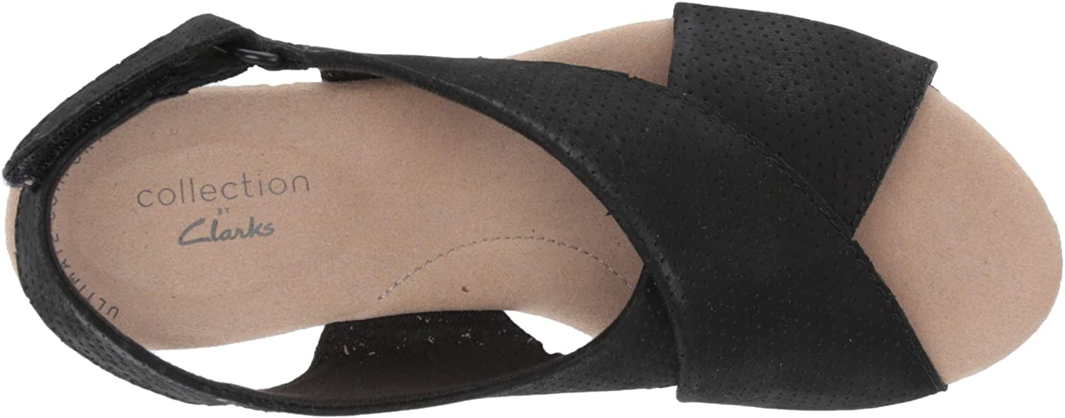 clarks collection leather soft footbed orthopedic arch support sandals