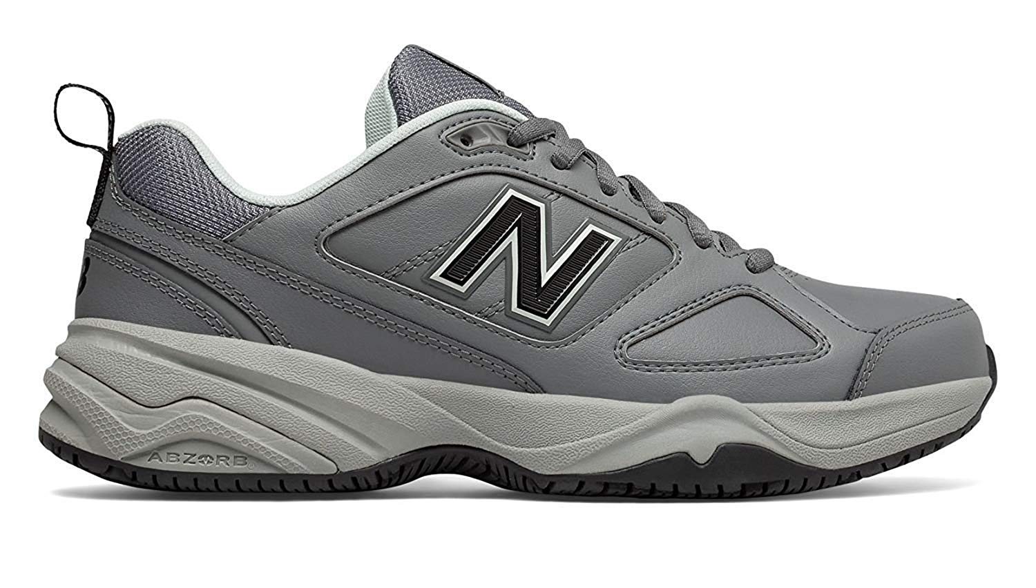 New Balance Womens 626v2 Leather Low Top Lace Up Running, Grey, Size 10 ...