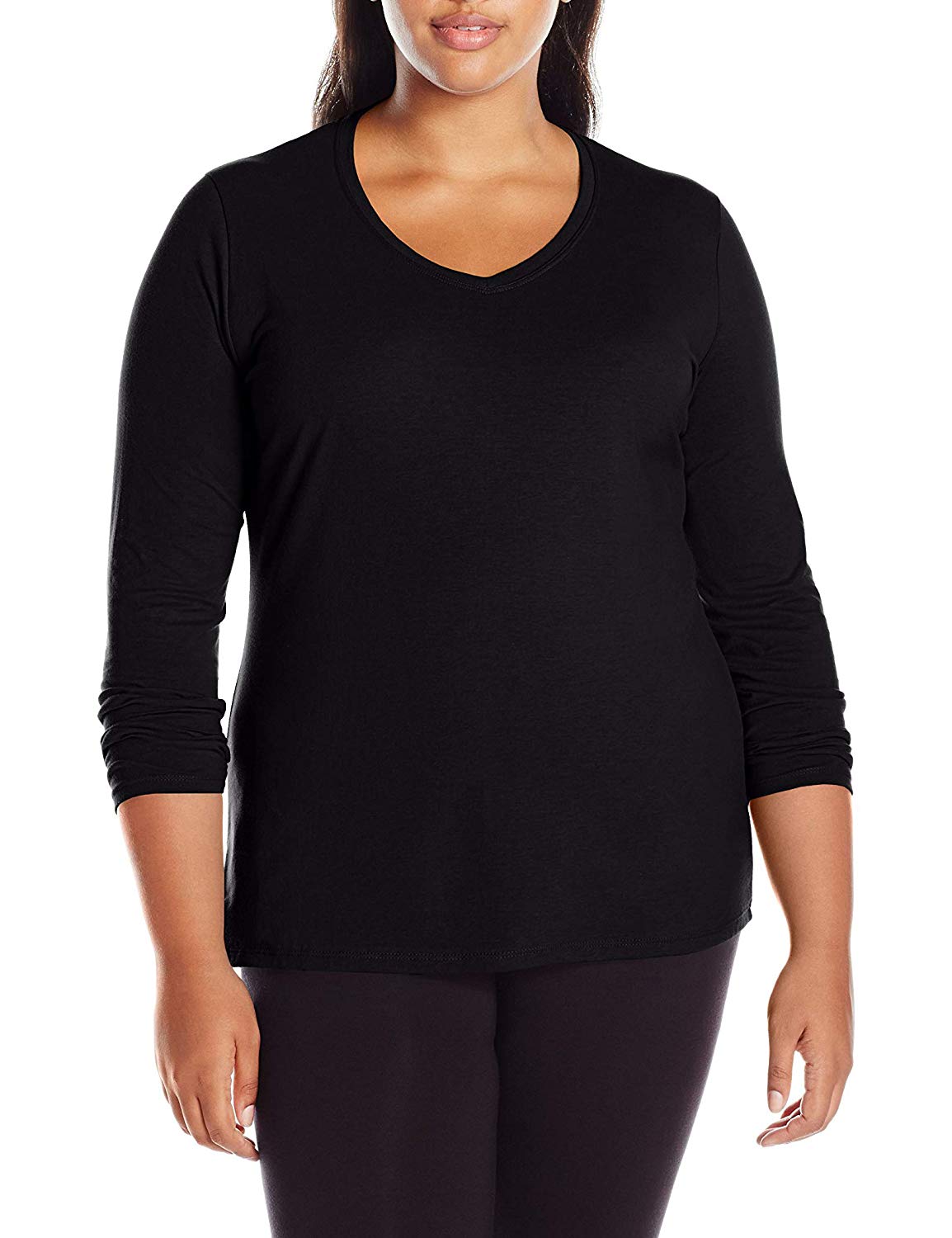 womens vneck long sleeve tshirt