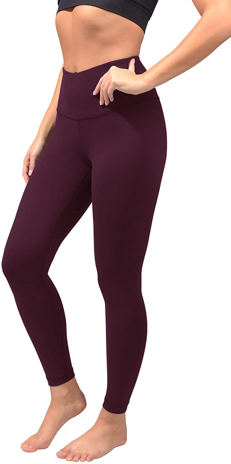 90 Degree By Reflex Ankle Length High Waist Power Flex, Napa Purple, Size Large | eBay