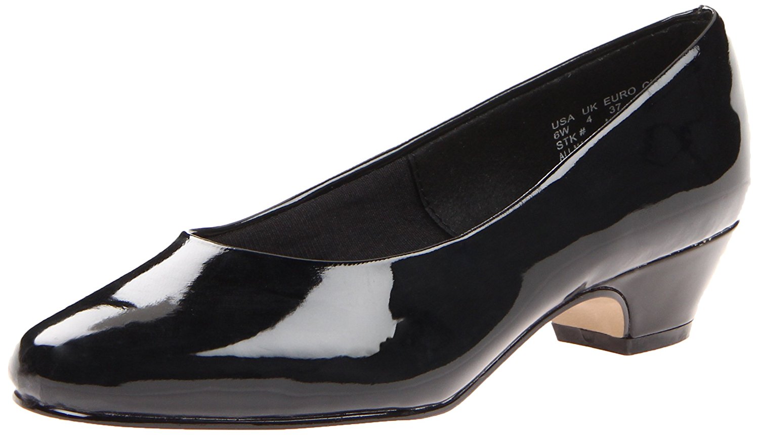 black patent leather pumps size 11
