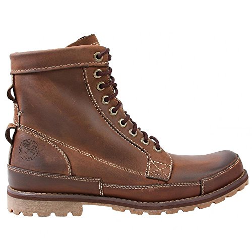 Timberland Mens earthkeepers 6' Leather Almond Toe, Burnished Brown ...