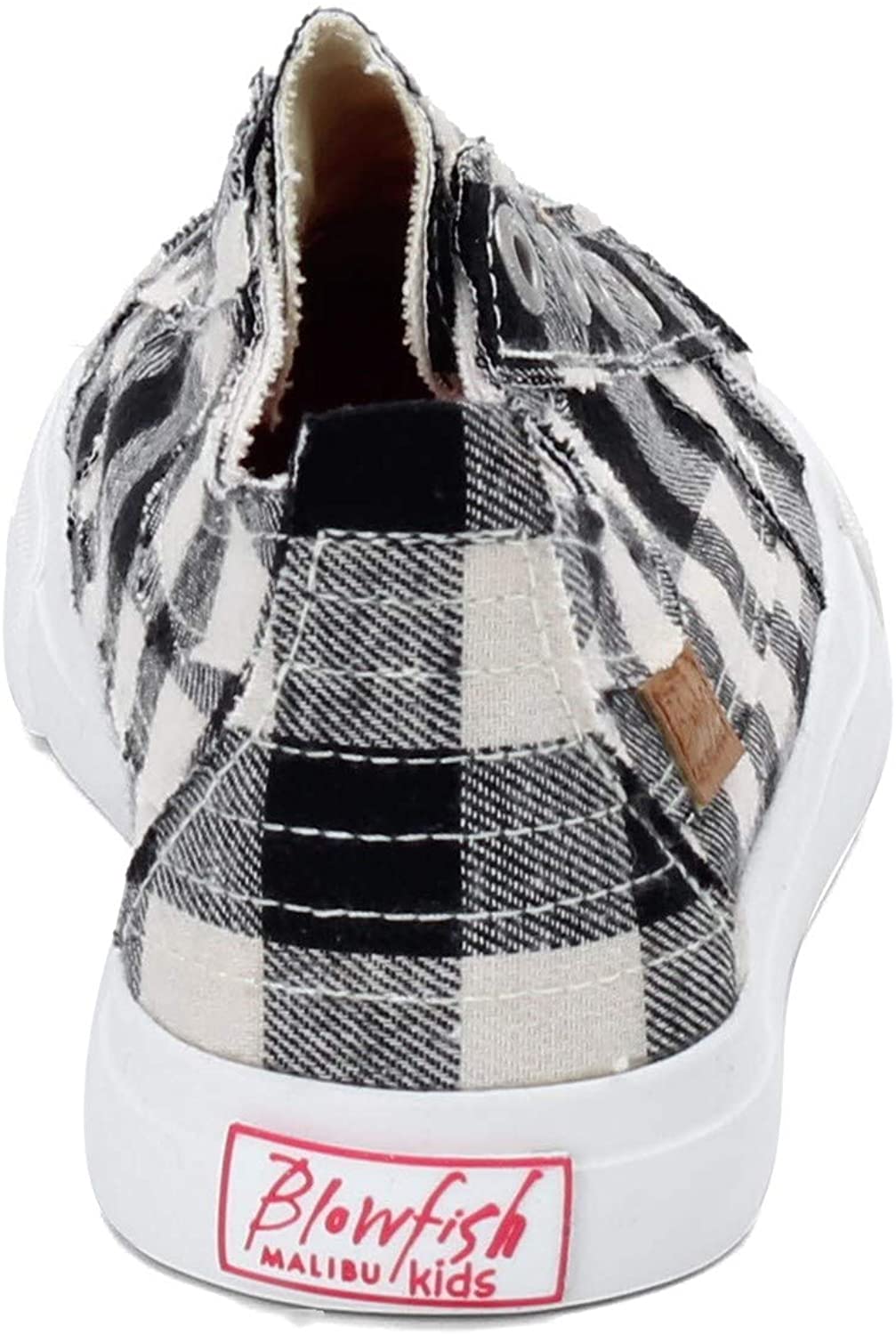 Blowfish Malibu Unisex-Child Play-k Sneaker, Cream Buffalo Check, Size 2.0 92Sg | eBay
