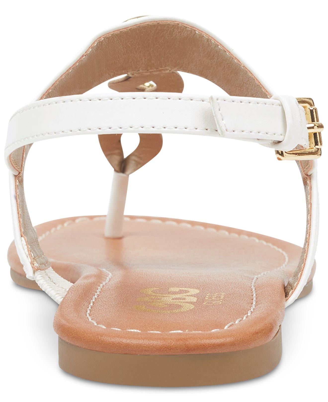 ladies white slingback sandals