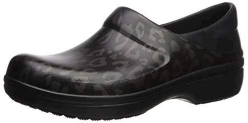 crocs felicity clog leopard
