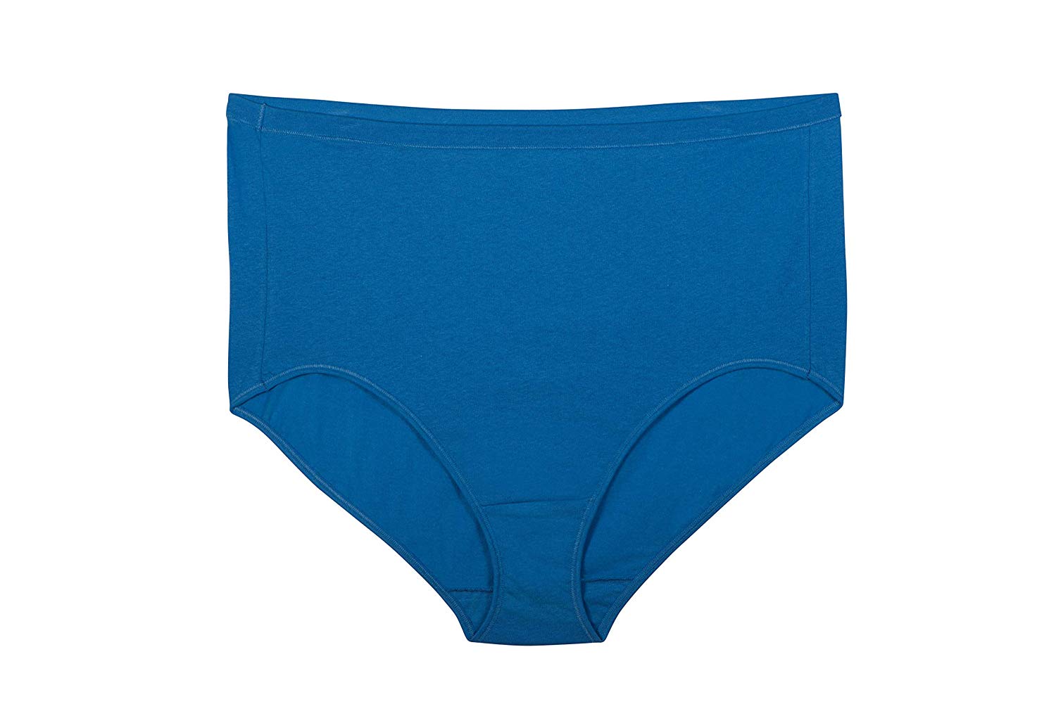 Fruit Of The Loom Women's Plus Size Fit For Me 5-Pack Heather Brief Panties