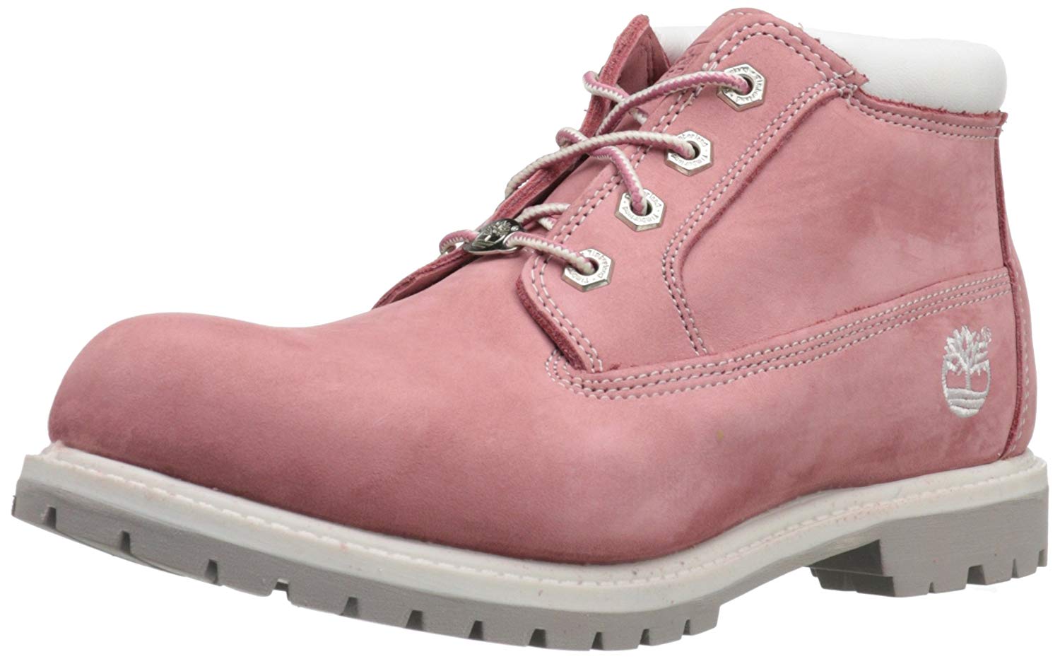 timberland heels pink