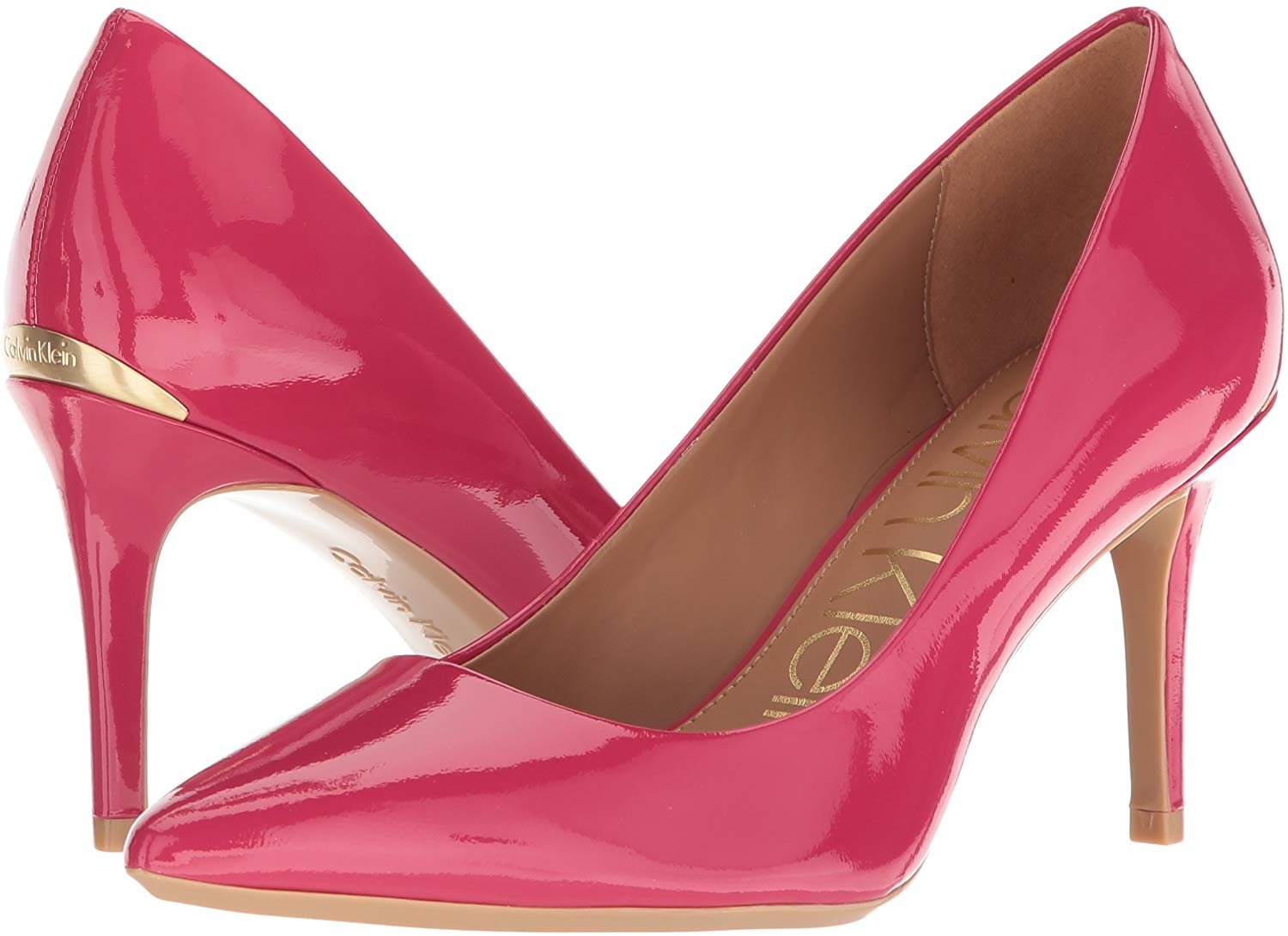 calvin klein pink pumps