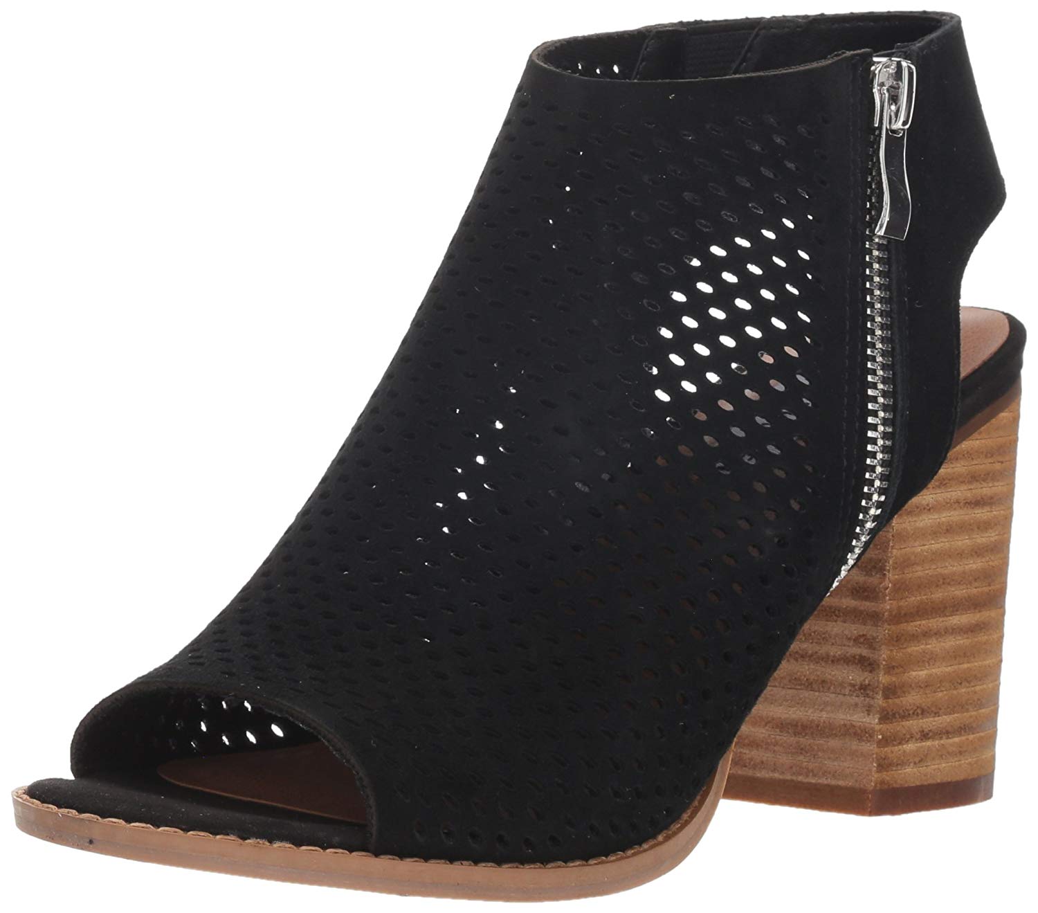 steve madden abigail perforated bootie