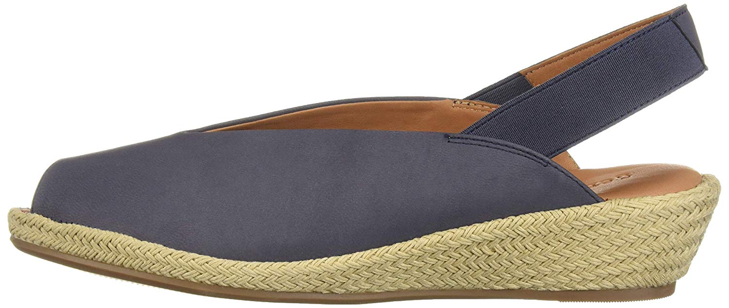 navy slingback espadrilles