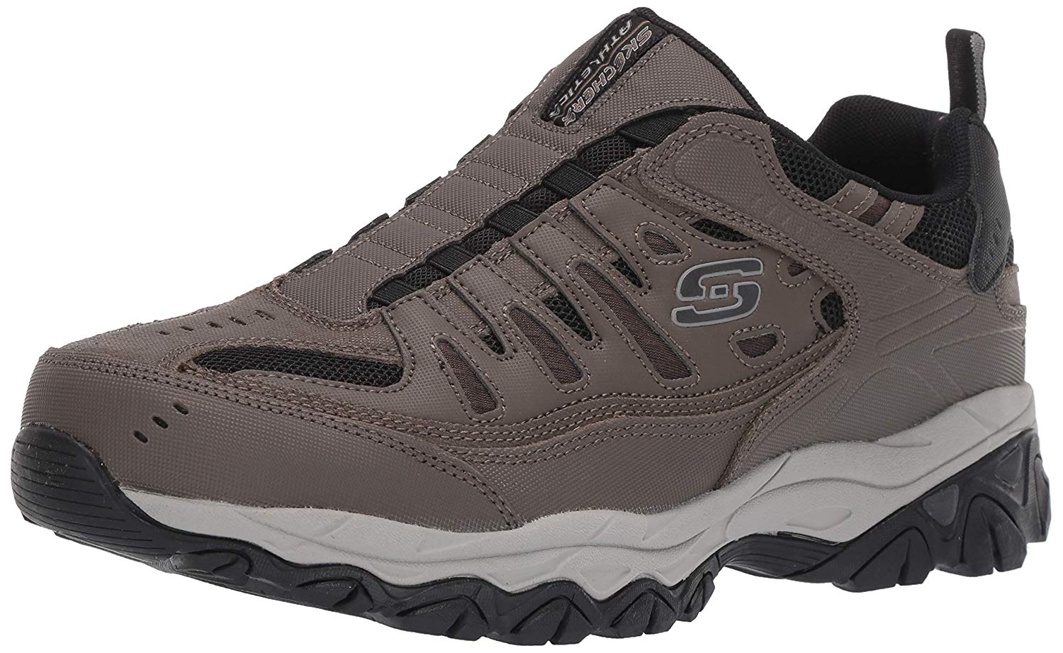 skechers men's afterburn athletic shoes