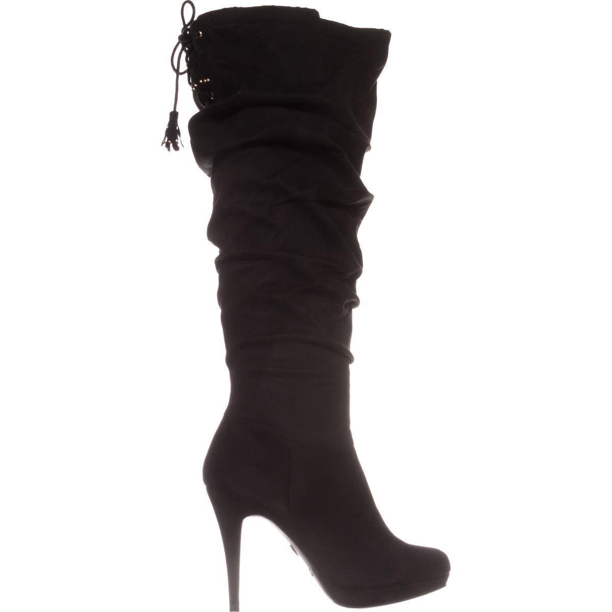 Thalia Sodi Womens Brisa Closed Toe Knee High Fashion Boots, Black ...