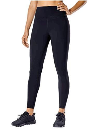 CRZ YOGA Women's Naked Feeling I High Waist Tight Yoga Pants, Black