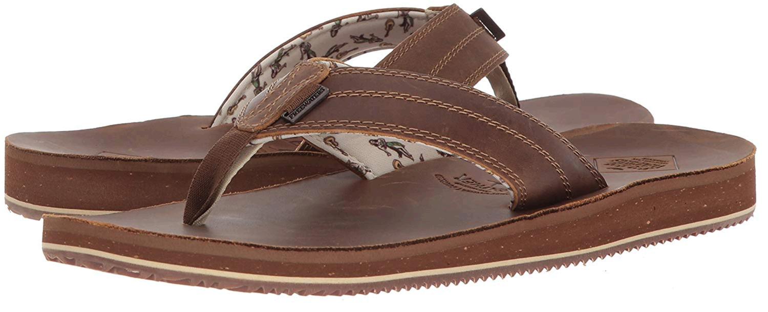 freewaters mens flip flops