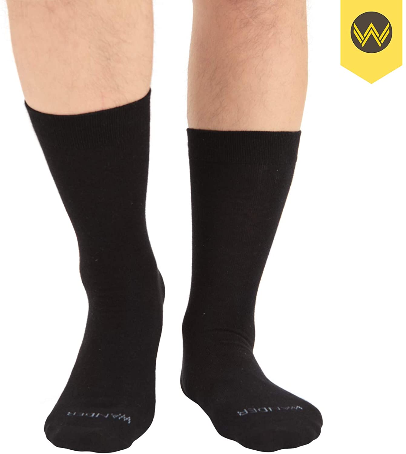 WANDER Mens Dress Socks Cotton Thin C