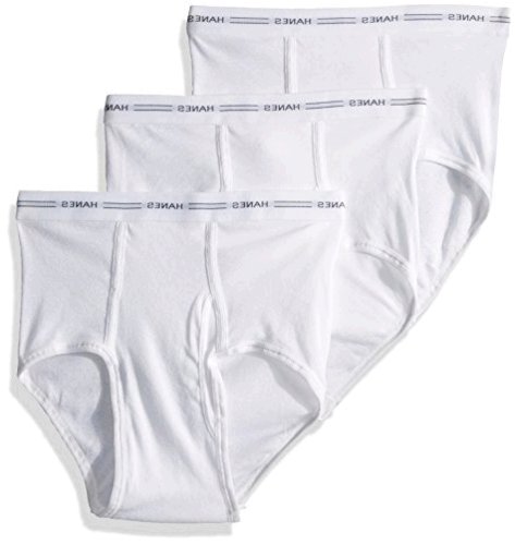 3 - Pk. Hanes Briefs White, WHITE, XL, White, Size X-Large bbgp | eBay