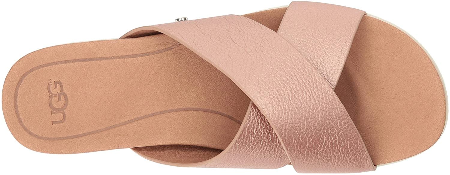 UGG Women's Kari Flat Sandal, Rose Gold, Size 9.0 mTfv | eBay