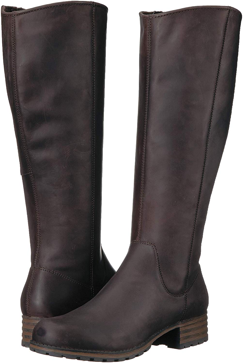 clarks womens long boots