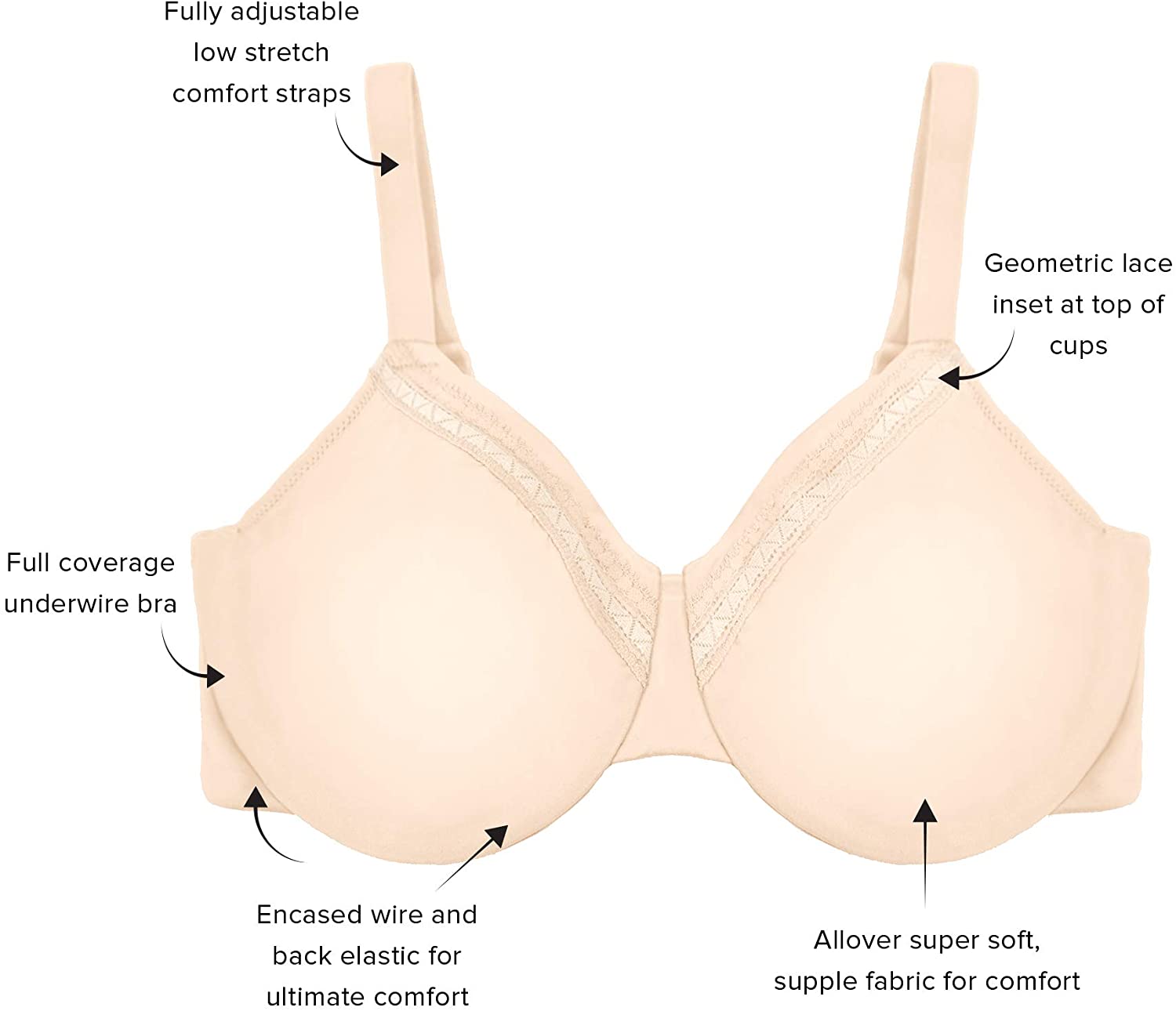wacoal women's perfect primer underwire bra