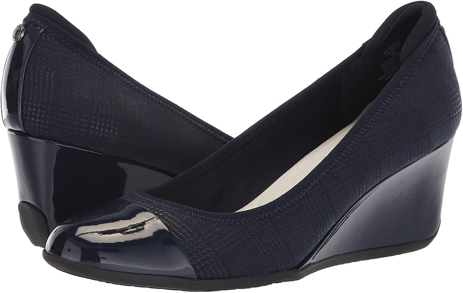 anne klein tangle wedge pump