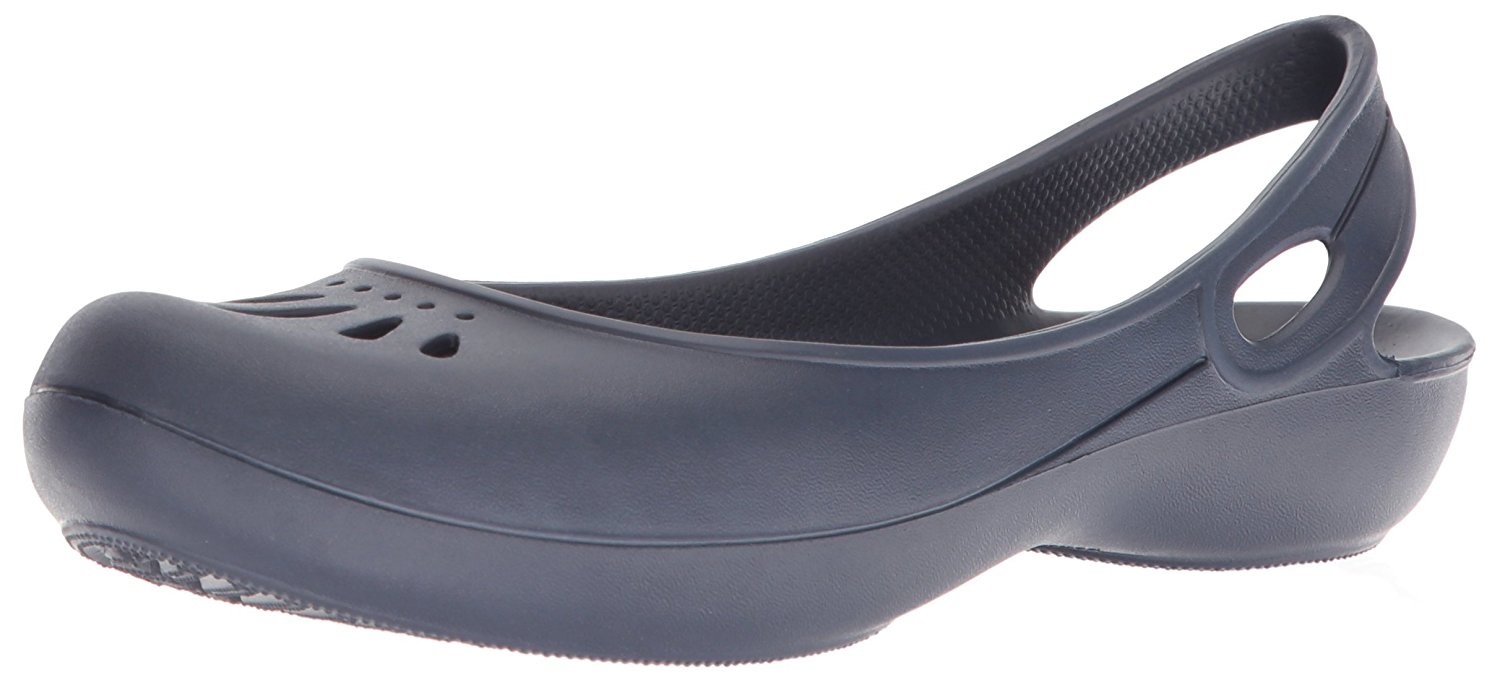 Crocs Women's Thea Ballet Flat, Navy, Size 5.0 883503651876 | eBay