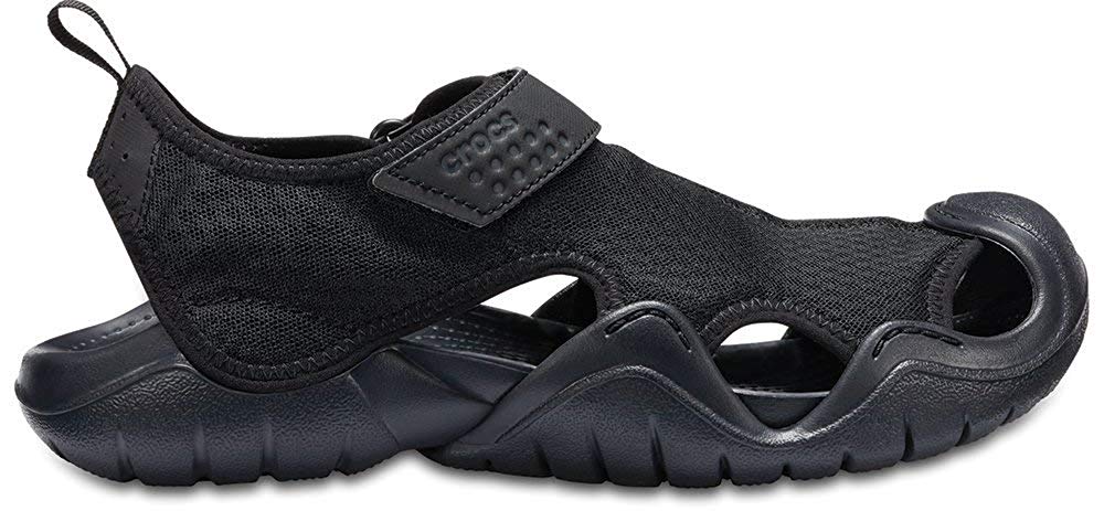 Crocs Men's Swiftwater Mesh Sandal, Black/Black, Size 10.0 4m9f | eBay