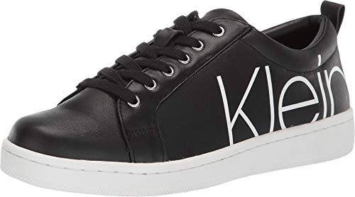 calvin klein black tennis shoes