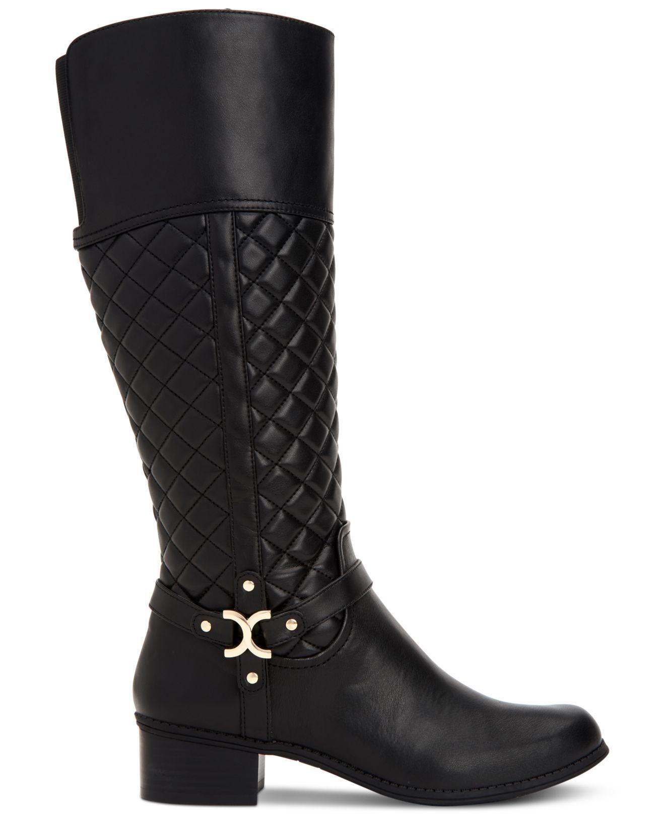 Charter Club Womens Helenn2 Closed Toe Midcalf Riding BOOTS Black Size 6.5 06 for sale online