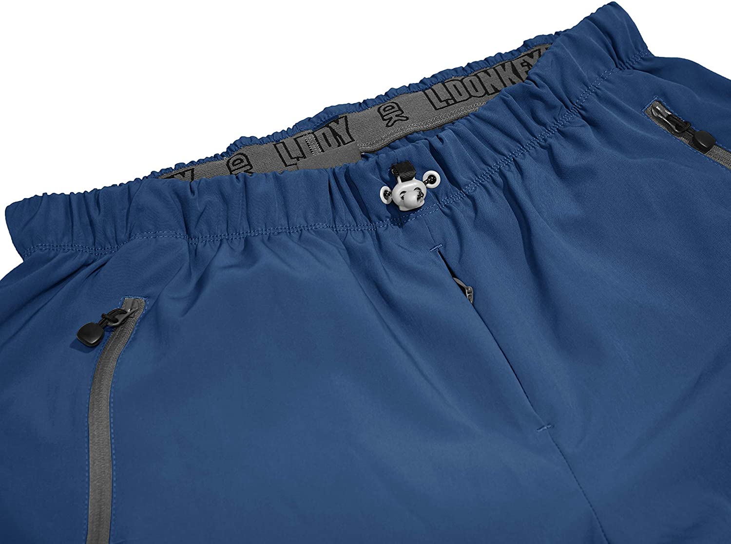 Little Donkey Andy Men's Quick Dry 3/4 Pants Capri Shorts, 5.navy, Size ...
