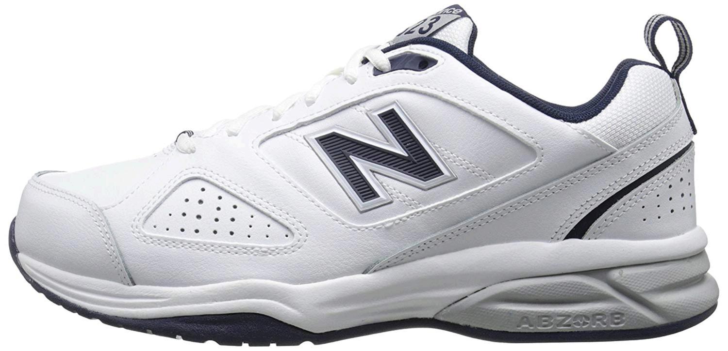 New Balance Men's 623v3 Comfort Training Shoe Cross, White/Navy, Size 9 ...