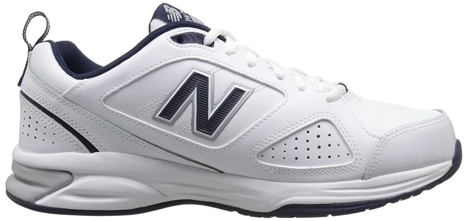New Balance Men's 623v3 Comfort Training Shoe Cross, White/Navy, Size 9 ...