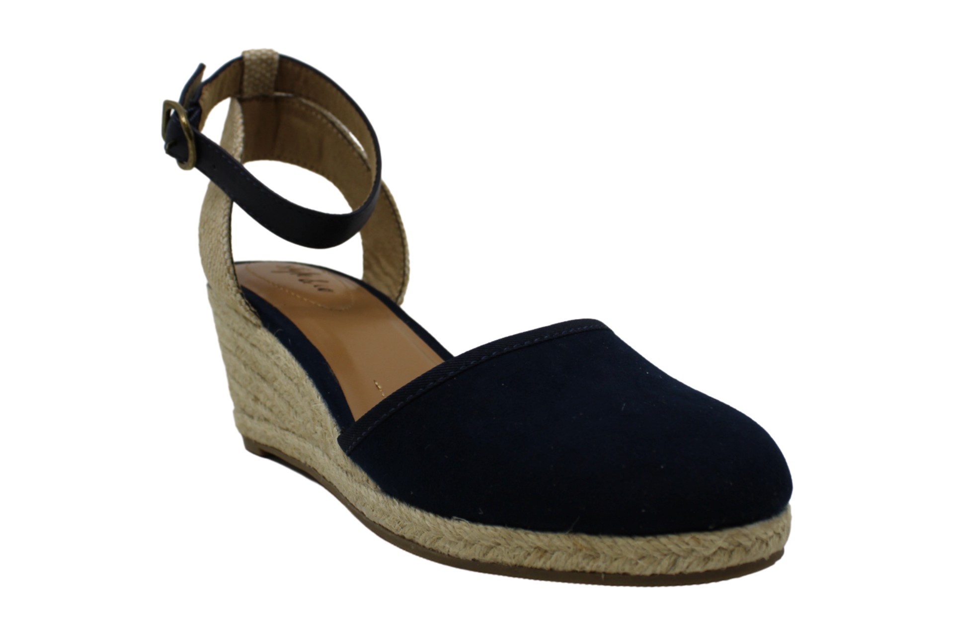 Style & Co. Womens Mailena Closed Toe Casual Platform Sandals, Navy MC ...