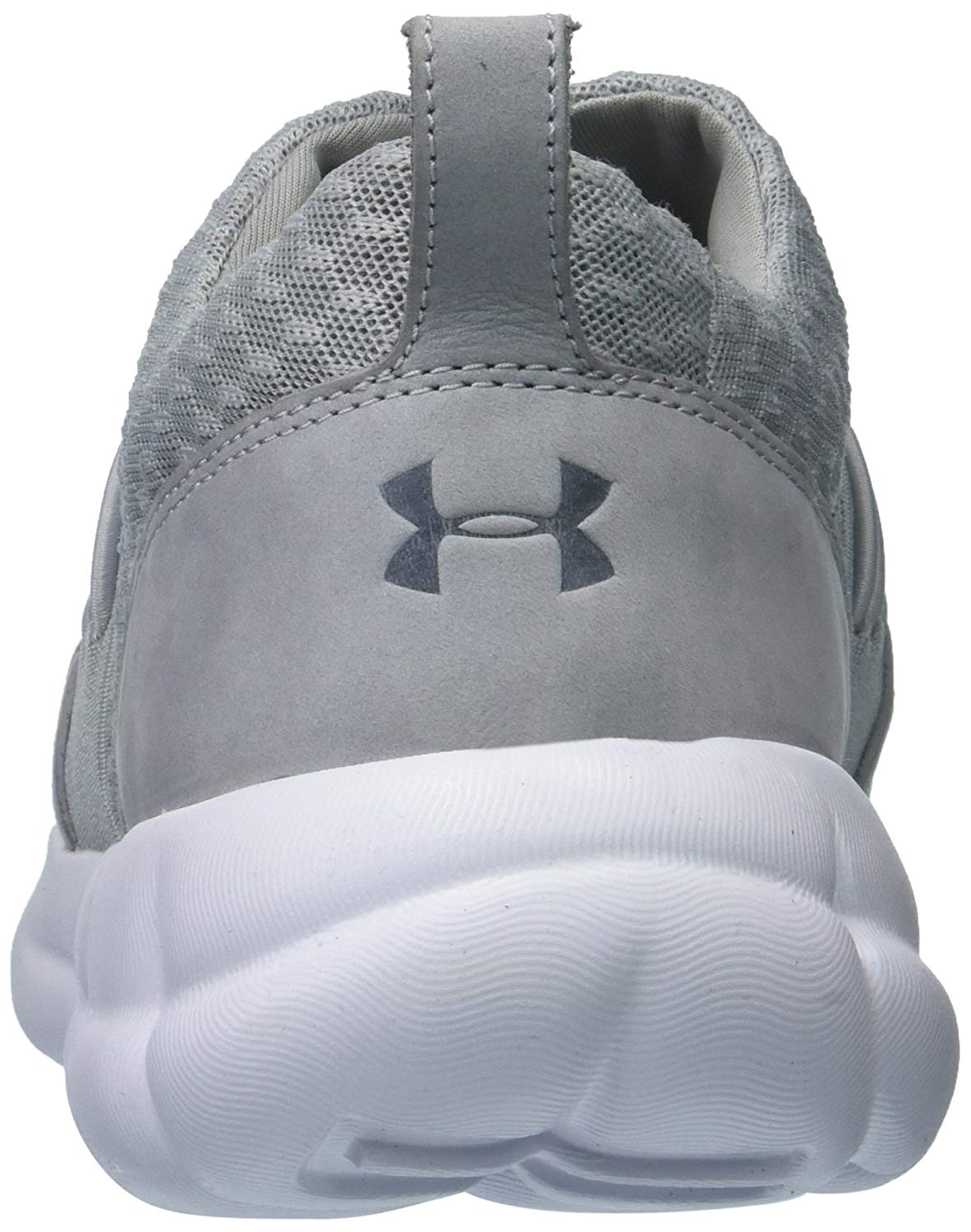 Under Armour Womens Slouchy Low Top Slip On Fashion Sneakers, Grey