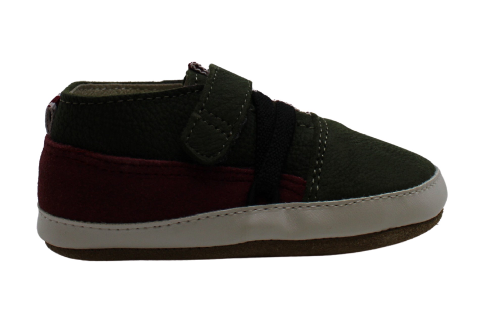 Robeez Girls&#039; Espadrille-First Kicks Crib Shoe Shimmer 0-3 Green Size 0.0 KNit