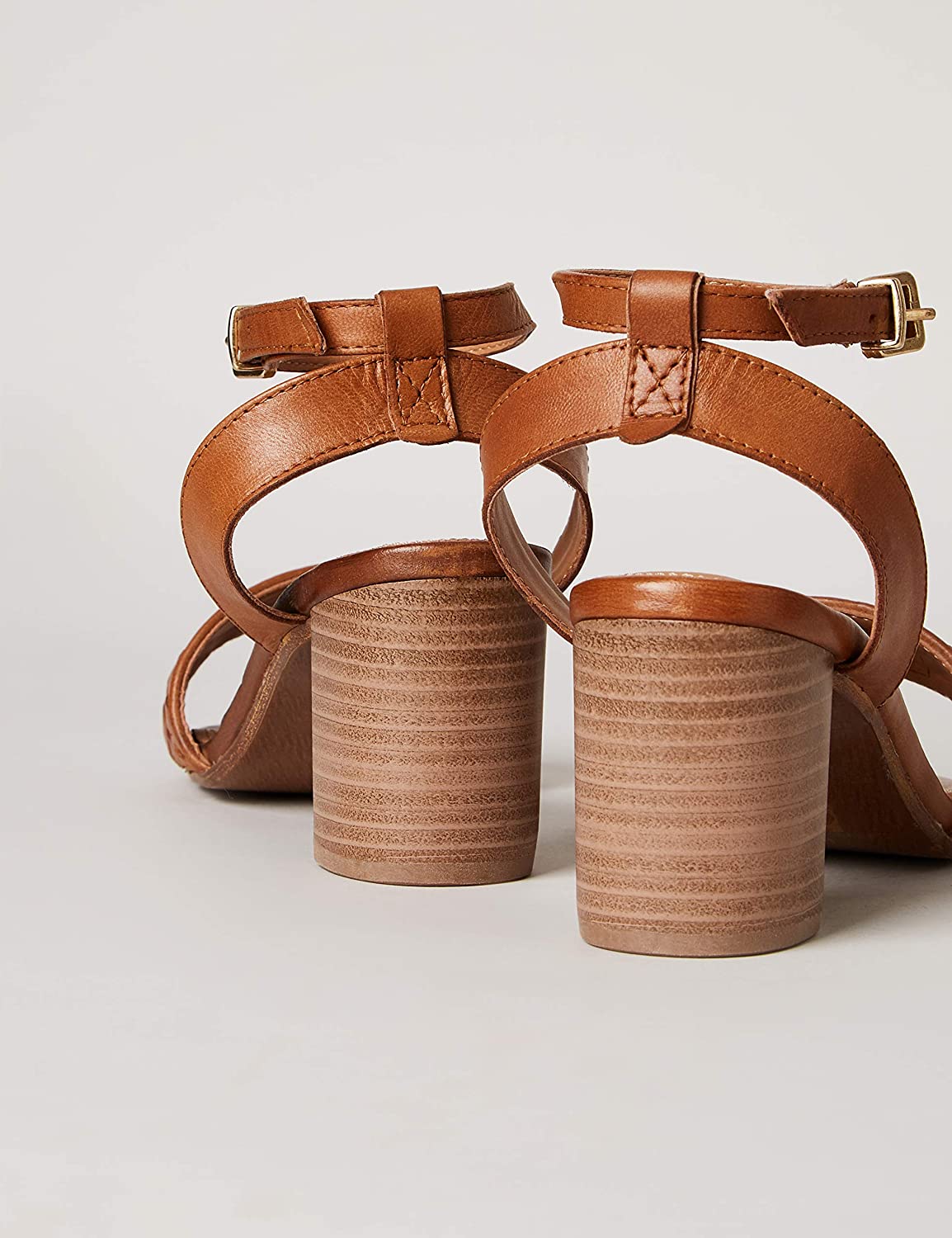 tan weave pumps