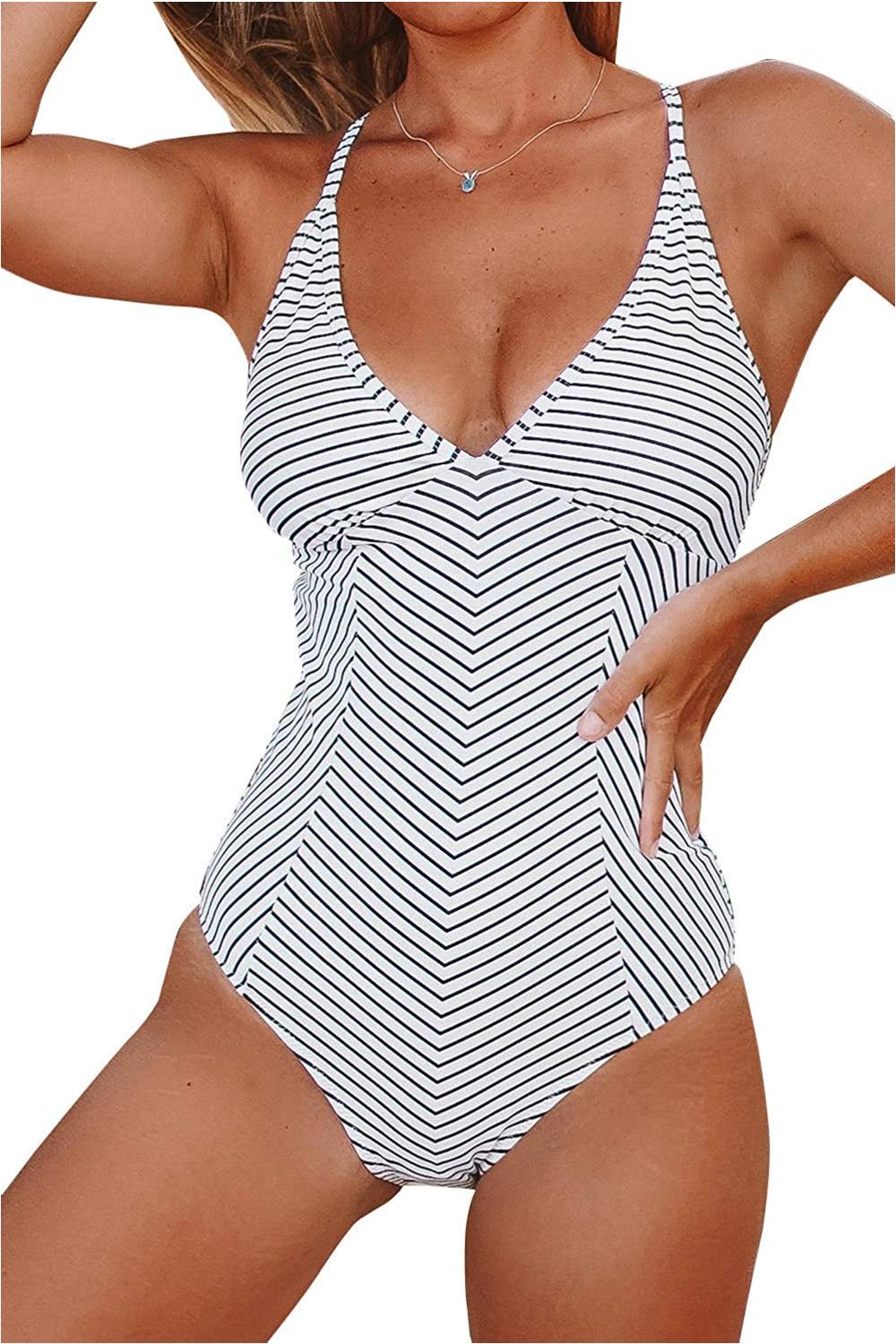 simple black bathing suit