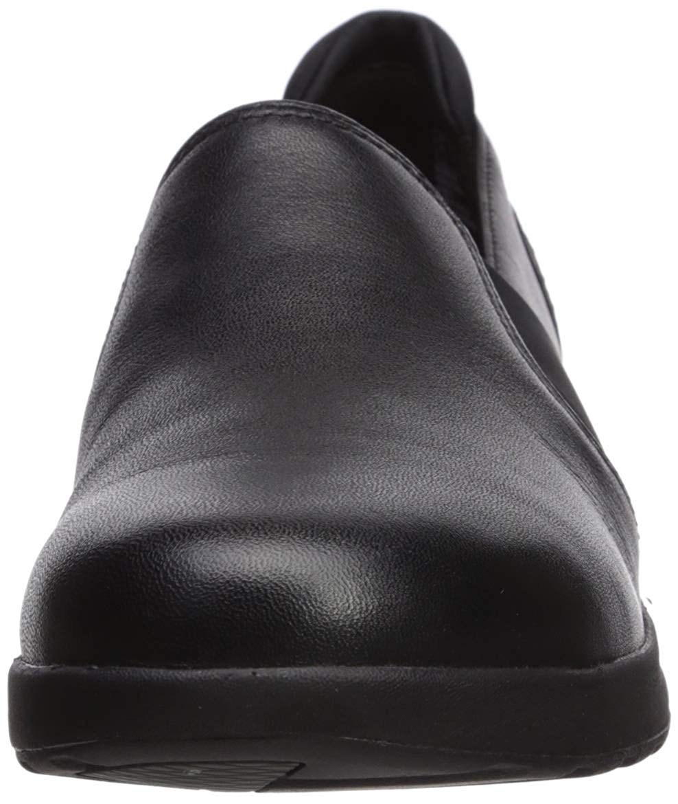 CLARKS Womens Un Adorn Step Trainer, Black Leather, Size 10.0 4JXM | eBay