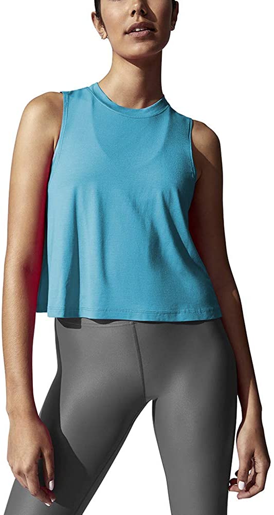 Bestisun Women�s Crop Tops Workout Muscle Shirts Cute